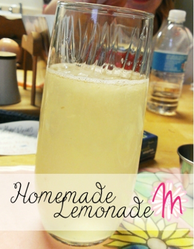 Homemade Lemonade | Making the Most Blog